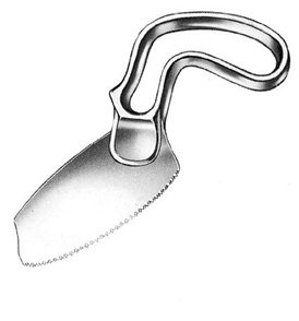 BERGMANN Plaster of Paris Saw 18 cm