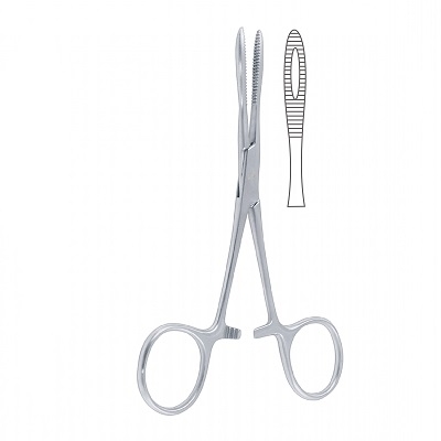 KROENLEIN Artery Forceps 13 cm  Straight