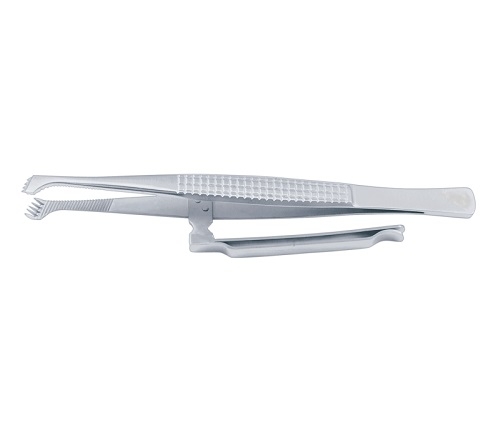CHILDES Suture Clip Forceps With Gallery 18 cm