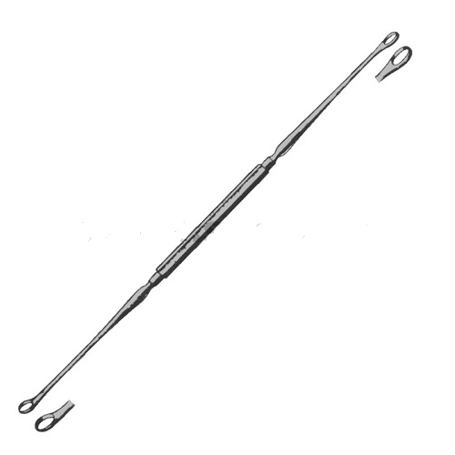 BARKER Ear Curette Double Ended 17 cm