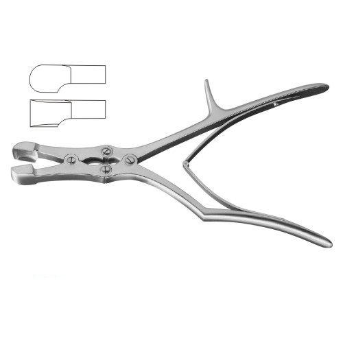 SAUERBRUCH Bone Rongeur Forceps 31 cm