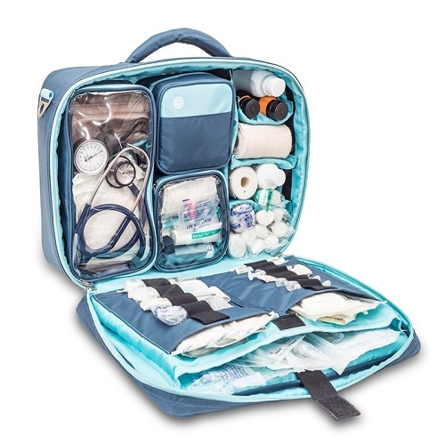 Nurse Assistance Bag For Scheduled Home Visits  In Blue