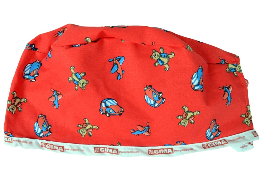  Surgical Cap Toy Pattern  Red