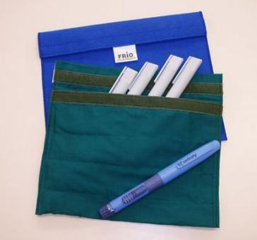 Extra Large Insulin Wallet - Blue