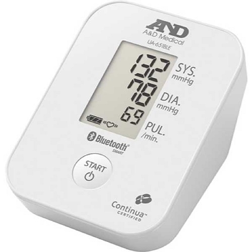  A And D Medical  Upper Arm Blood Pressure Monitor with Bluetooth