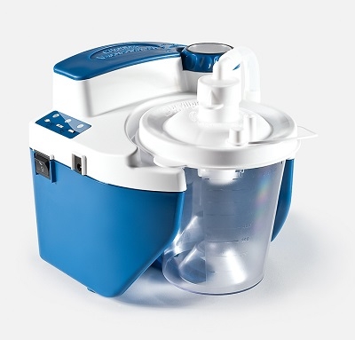 DeVilbiss VacuAide Quiet Suction Unit with Multi Voltage Power Supply