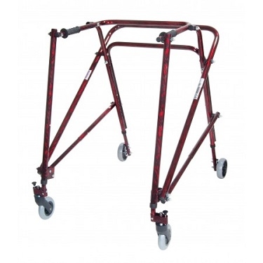 The Nimbo Lightweight Posterior Posture Walker Small in Red