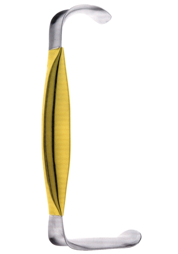  Tebbetts Double-Ended Breast Retractor  23cm 37 x 70mm 22 x 55mm blades