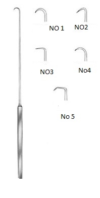 EMMETT Fistula Hook fig 3 22 cm