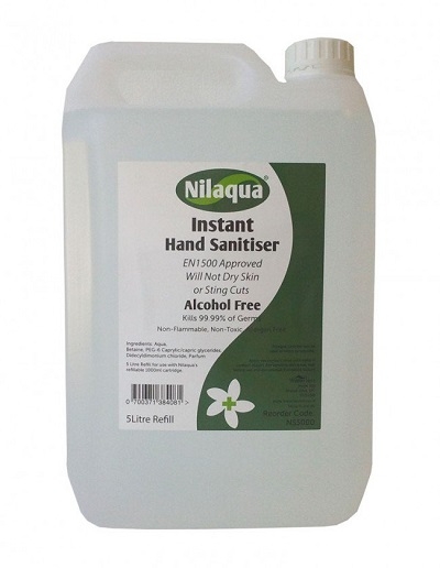  Nilaqua Instant Foam Hand Sanitiser Refill Bottle 5000ml 