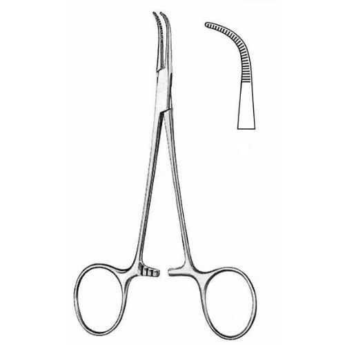 BABY-MIXTER Artery & Gall Duct Forceps Curved 14 cm