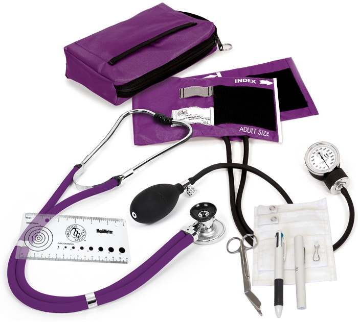  Sprague and Sphygmomanometer Nurse Kit Purple 