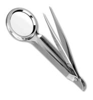 11cm Magnifying Splinter Tweezers