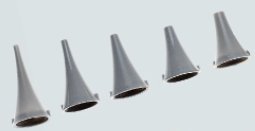 Riester Disposable Specula 4mm (grey) 100 pieces