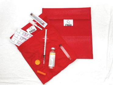 Small Insulin Wallet - Blue